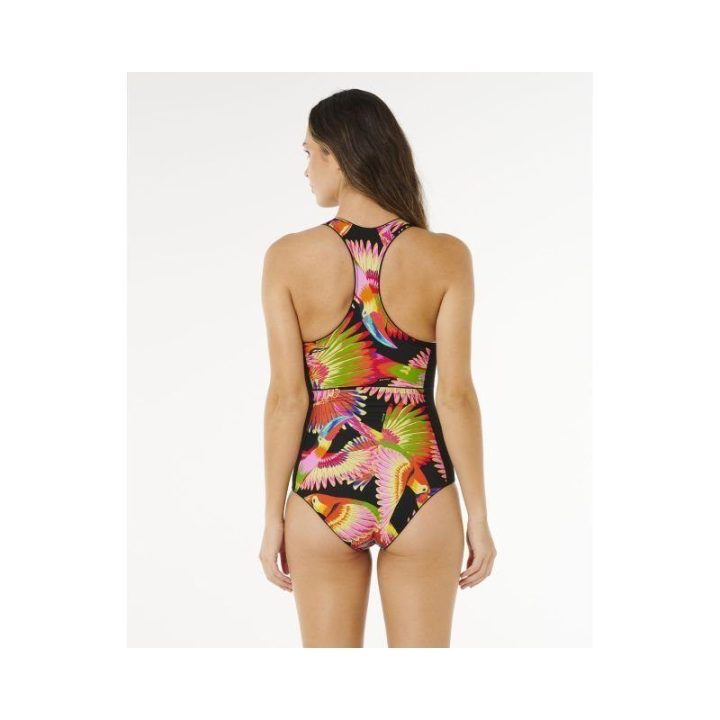 Maudymosi kostiumėlis su užtrauktuku Rip Curl Mirage, įvairiaspalvis