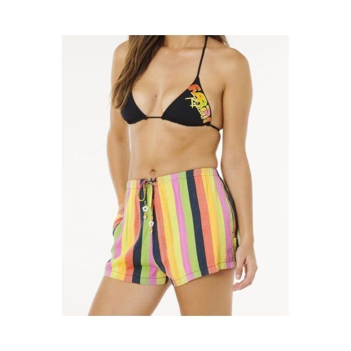 Moteriški paplūdimio šortai Rip Curl Neon Stripe, įvairiaspalviai
