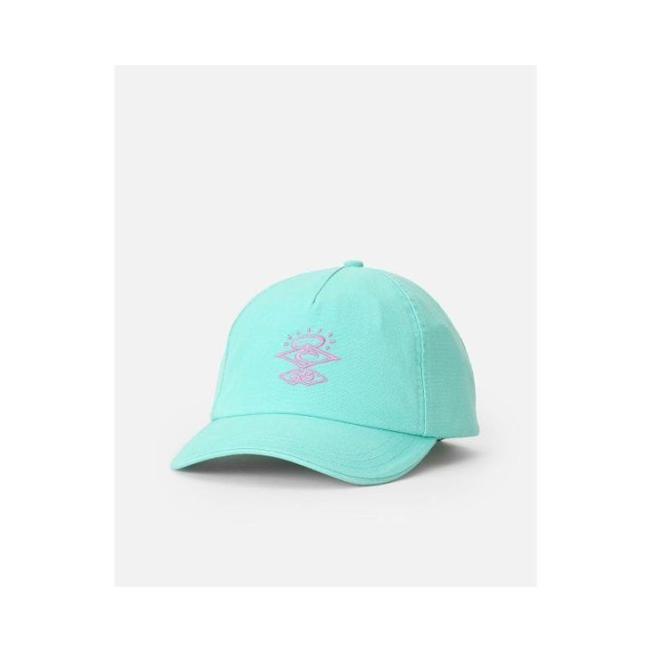 Moteriška medvilninė kepurė su snapeliu Rip Curl Search Icon, šviesiai mėlyna