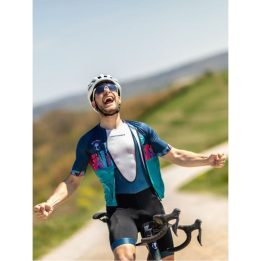 Dviračių marškinėliai su apvalia apykakle Northwave Light, balti