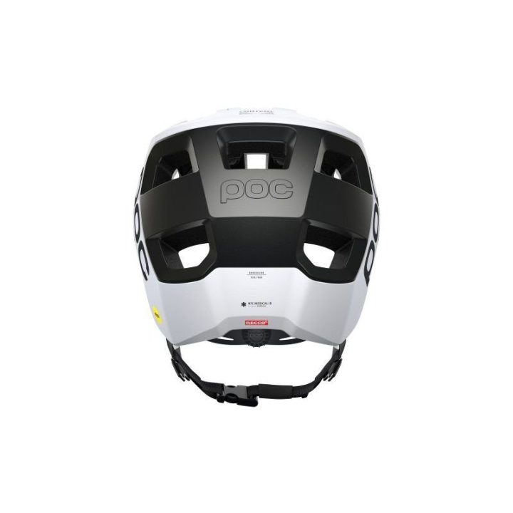 Dviračio šalmas POC Kortal Race MIPS, baltas