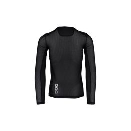 Dviratininkų apatiniai marškinėliai POC Essential Layer LS, juodi