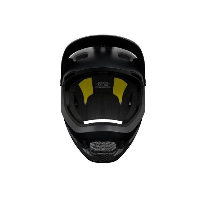 Dviračio šalmas POC Coron Air Carbon Mips, juodas