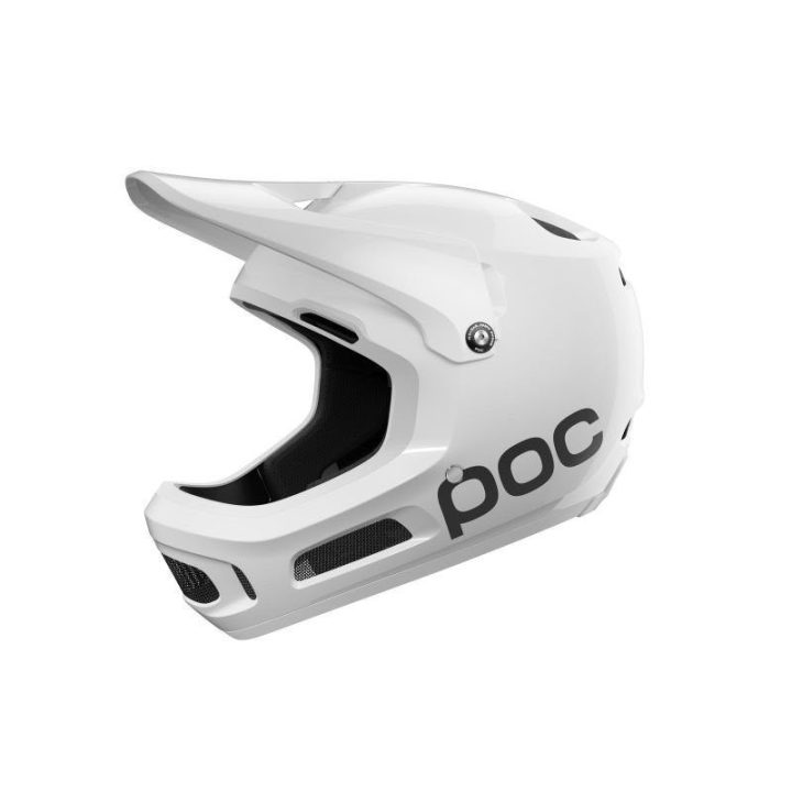Dviračio šalmas POC Coron Air Mips, baltas