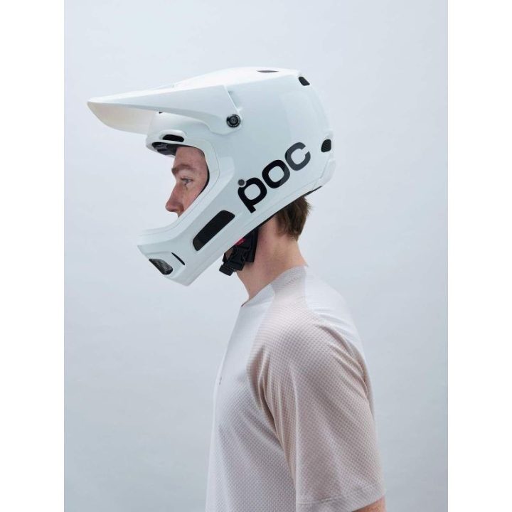 Dviračio šalmas POC Coron Air Mips, baltas