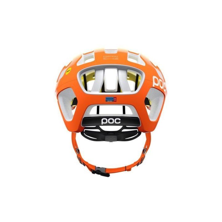 Dviračio šalmas POC Octal Mips, oranžinis