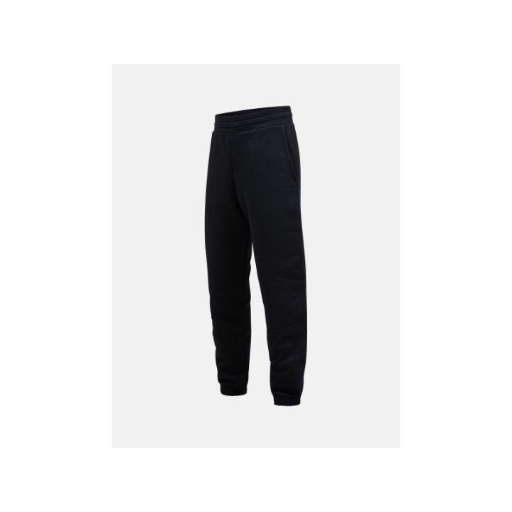 Vyriškos medvilninės sportinės kelnės Peak Performance Original Pants, juodos