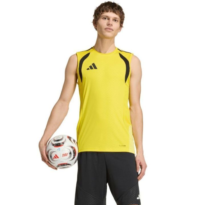 Vyriški berankoviai marškinėliai adidas Tiro 26 Competition, geltoni