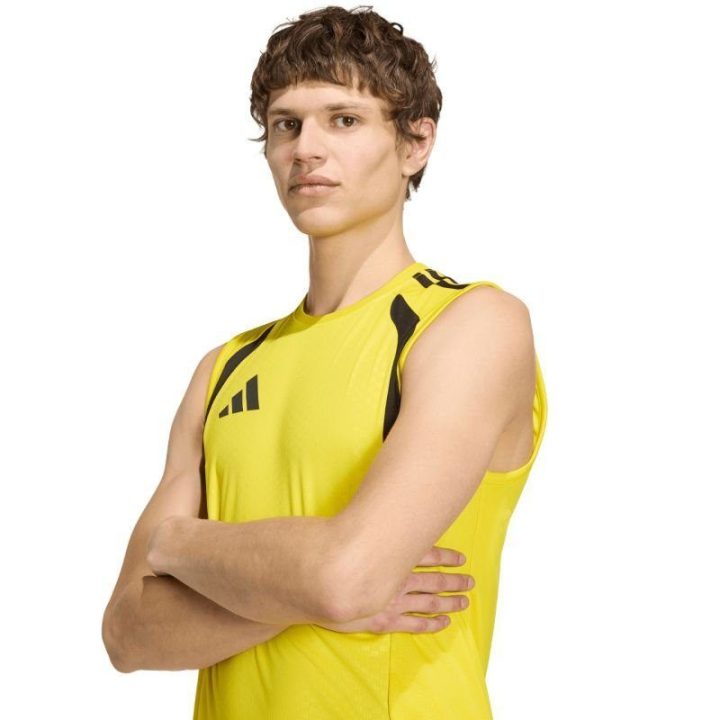 Vyriški berankoviai marškinėliai adidas Tiro 26 Competition, geltoni