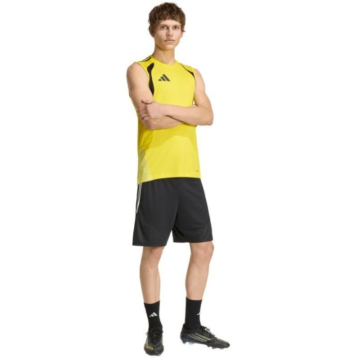Vyriški berankoviai marškinėliai adidas Tiro 26 Competition, geltoni