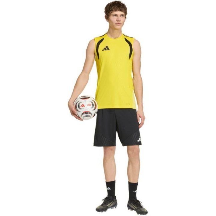 Vyriški berankoviai marškinėliai adidas Tiro 26 Competition, geltoni