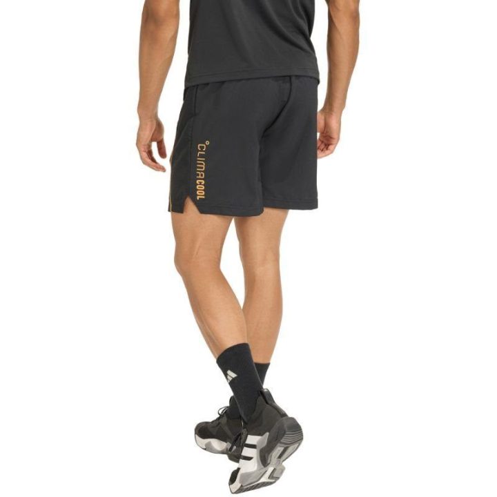 Vyriški šortai įprasto kirpimo adidas Tech Apparel Climacool, juodi