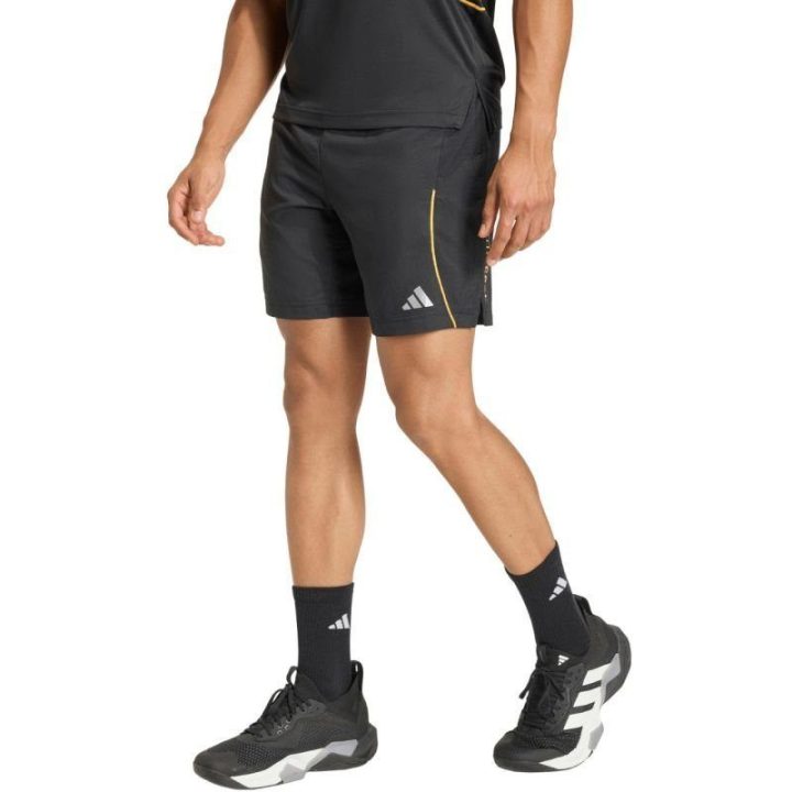 Vyriški šortai įprasto kirpimo adidas Tech Apparel Climacool, juodi