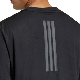 Vyriški marškinėliai adidas D4T PrimeLift 3 Stripes, juodi