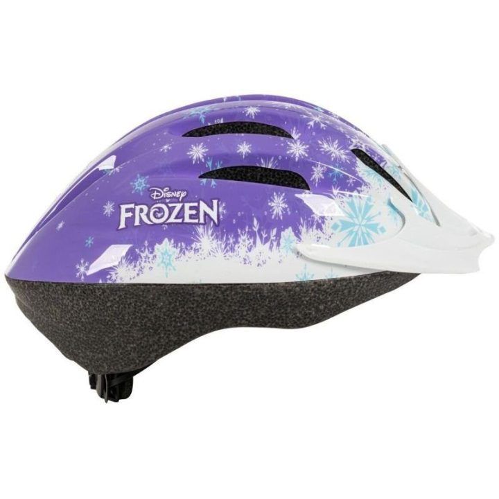 Dviračio šalmas mergaitėms Huffy Disney Frozen, violetinis