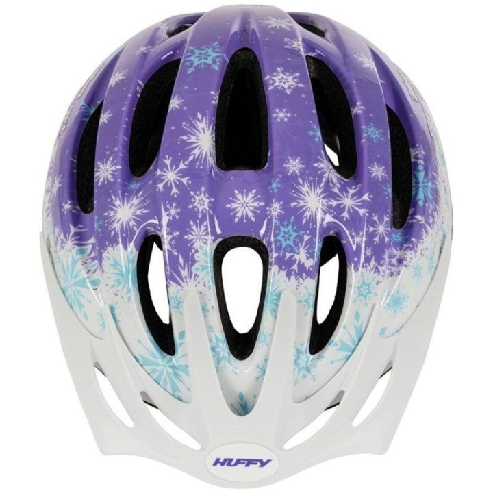 Dviračio šalmas mergaitėms Huffy Disney Frozen, violetinis
