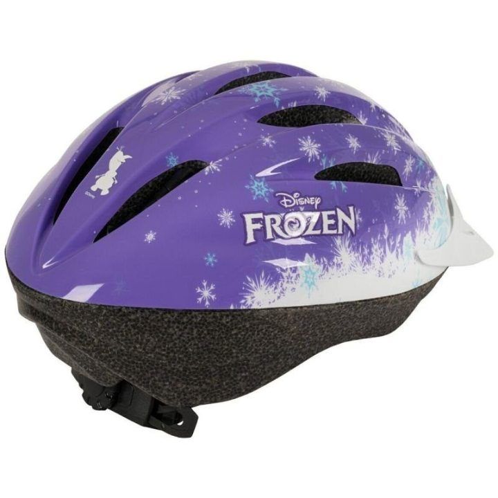 Dviračio šalmas mergaitėms Huffy Disney Frozen, violetinis