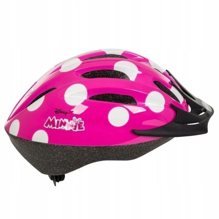 Dviračio šalmas mergaitėms su Minnie Mouse Huffy, rožinis