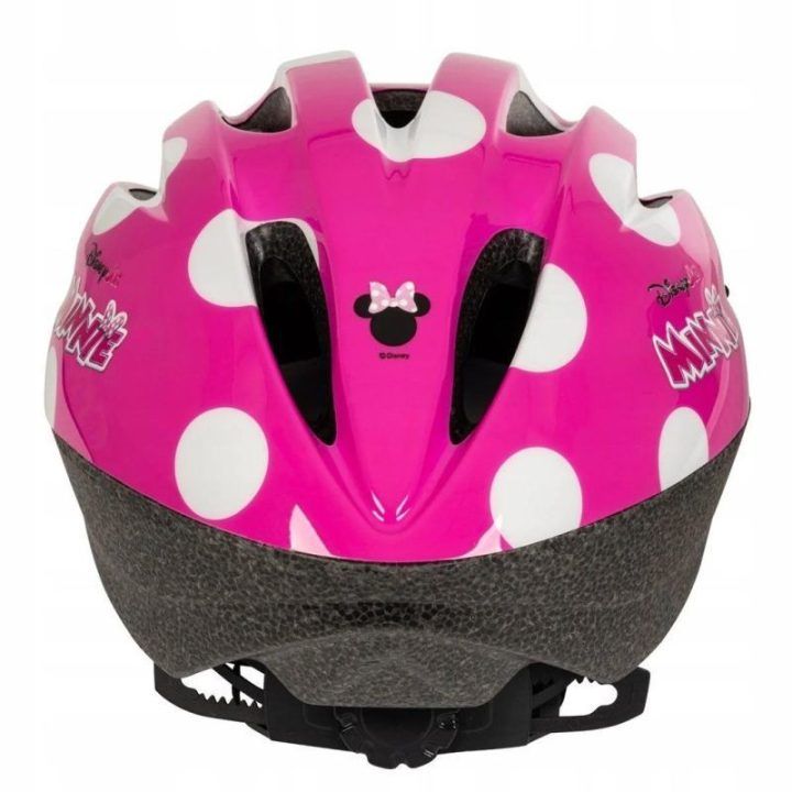 Dviračio šalmas mergaitėms su Minnie Mouse Huffy, rožinis