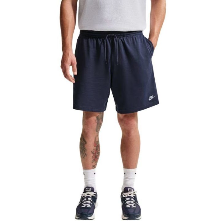 Vyriški medvilniniai šortai Nike Club, tamsiai mėlyni