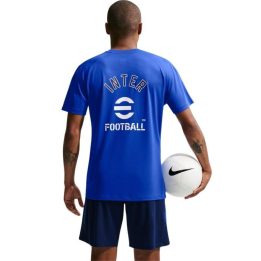 Vyriški futbolo marškinėliai Nike Inter Milan Strike, mėlyni