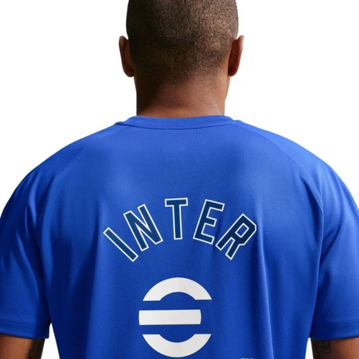 Vyriški futbolo marškinėliai Nike Inter Milan Strike, mėlyni