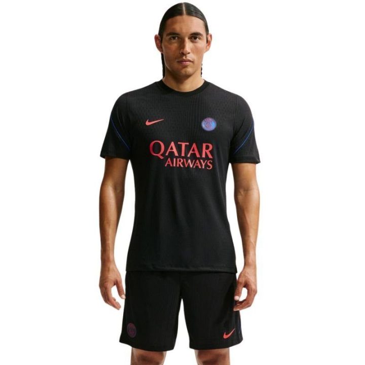 Vyriški treniruočių marškinėliai Nike PSG, juodi