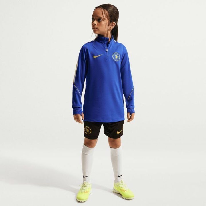 Vaikiškas futbolo treniruočių džemperis Nike Chelsea FC Strike