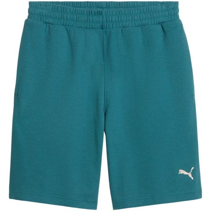 Vyriški laisvo kirpimo šortai Puma ESS Elevated, žali