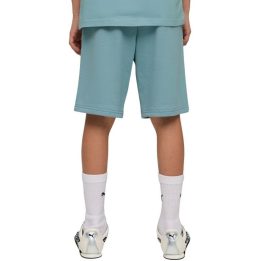 Vaikiški medvilniniai šortai Puma ESS Small No.1 Logo, mėlyni