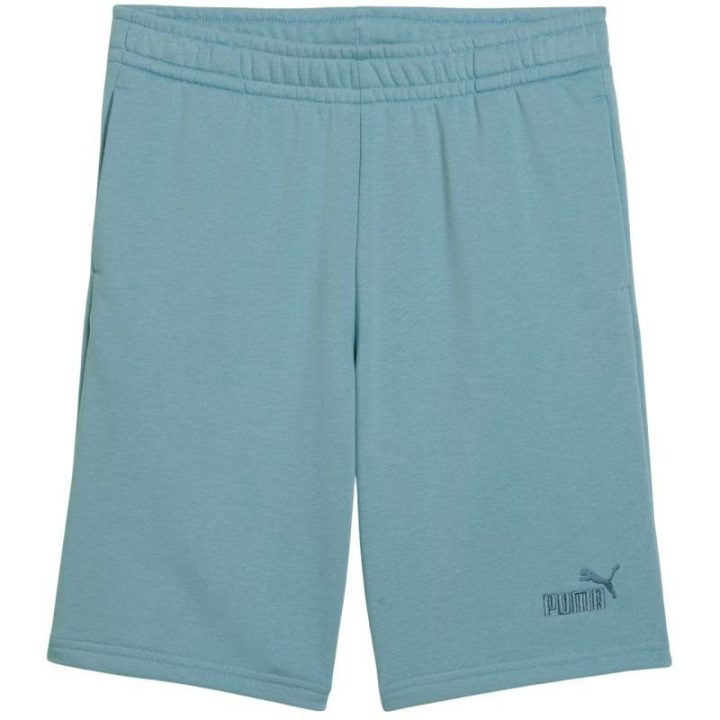 Vaikiški medvilniniai šortai Puma ESS Small No.1 Logo, mėlyni