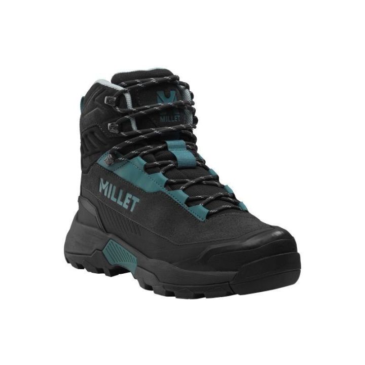 Moteriški odiniai žygio batai Millet Ubic Trek GTX, juodi ir mėlyni