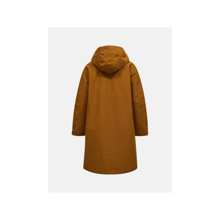 Moteriška pašiltinta parka Peak Performance Treeline, ruda