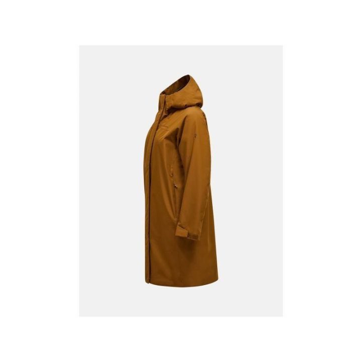 Moteriška pašiltinta parka Peak Performance Treeline, ruda