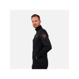 Vyriškas flisinis džemperis Rossignol Hero Mid Layer Stretch, juodas
