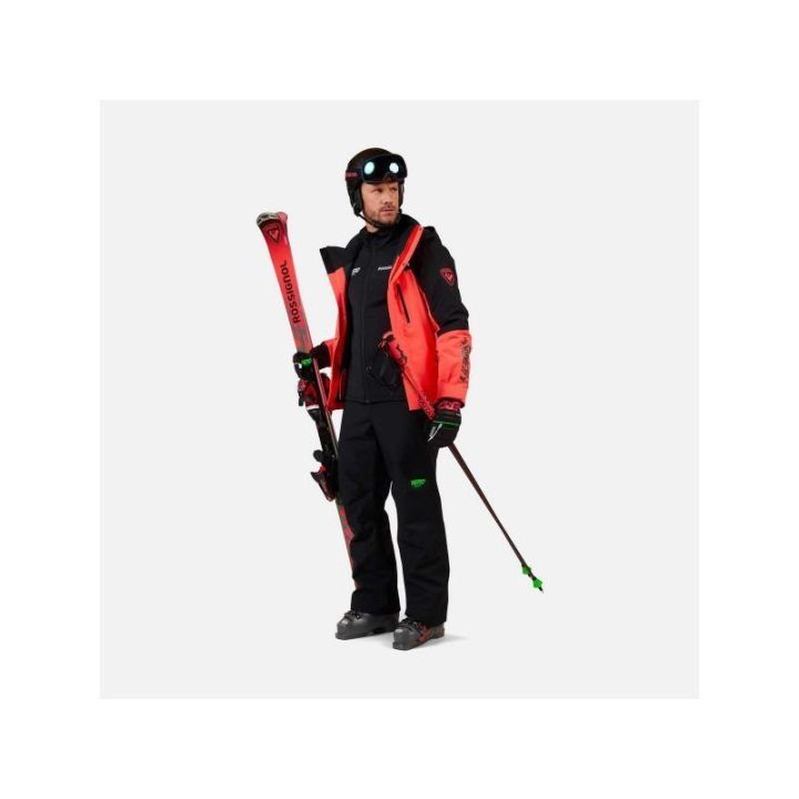 Vyriškas flisinis džemperis Rossignol Hero Mid Layer Stretch, juodas
