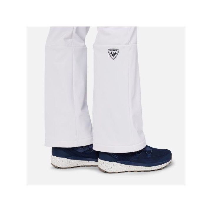 Moteriškos slidinėjimo kelnės Rossignol Ski Softshell, baltos