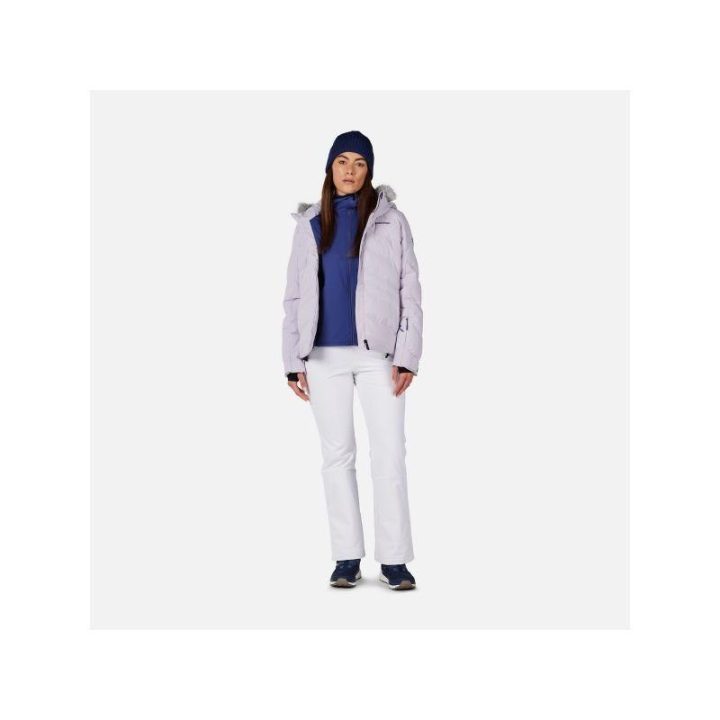 Moteriškos slidinėjimo kelnės Rossignol Ski Softshell, baltos