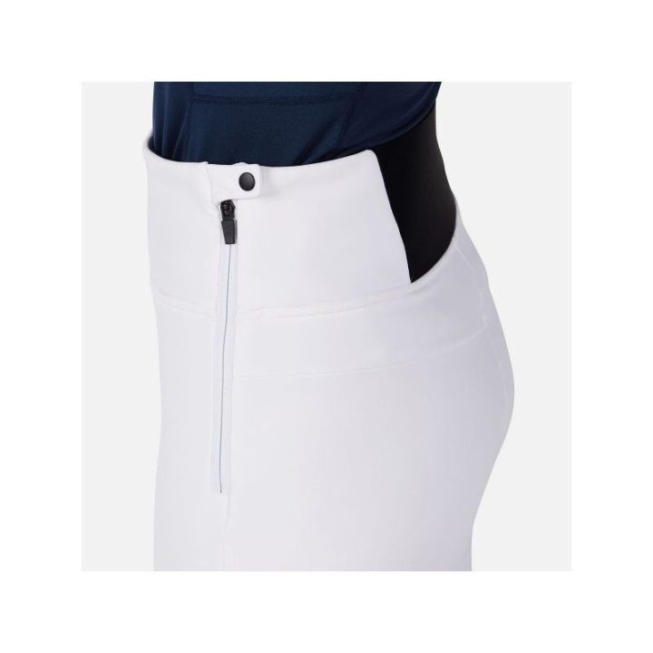 Moteriškos slidinėjimo kelnės Rossignol Ski Softshell, baltos