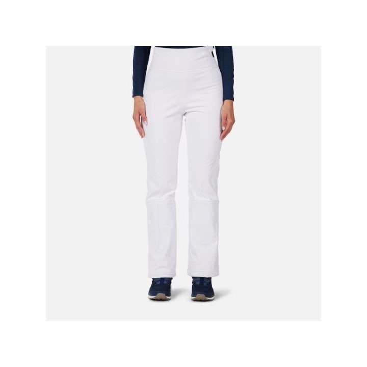 Moteriškos slidinėjimo kelnės Rossignol Ski Softshell, baltos