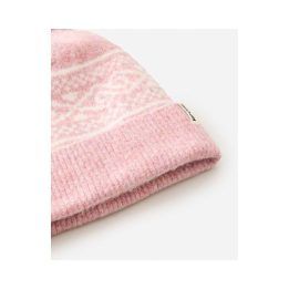 Megzta kepurė su kutu Rip Curl Cosmic Kiss Jacquard, rožinė