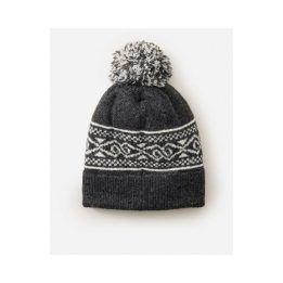 Megzta kepurė su bumbulu Rip Curl Cosmic Kiss, pilka