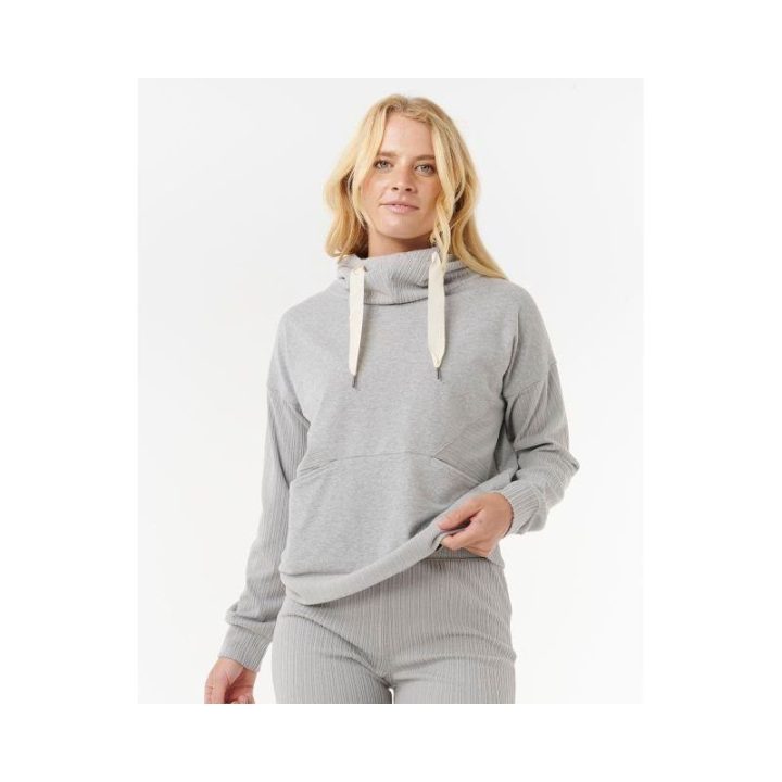 Sportinės kelnės su platėjančiomis klešnėmis RIP CURL, pilkos