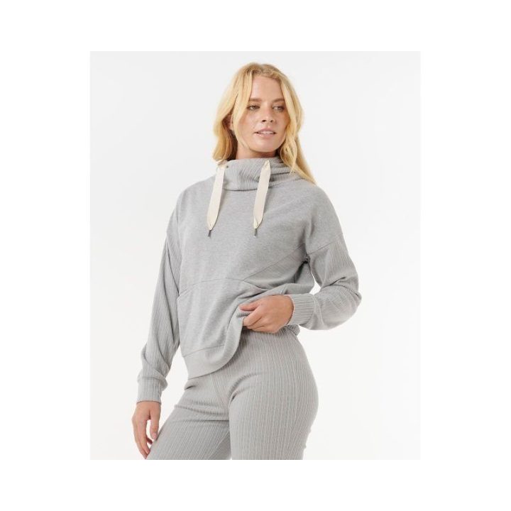 Sportinės kelnės su platėjančiomis klešnėmis RIP CURL, pilkos