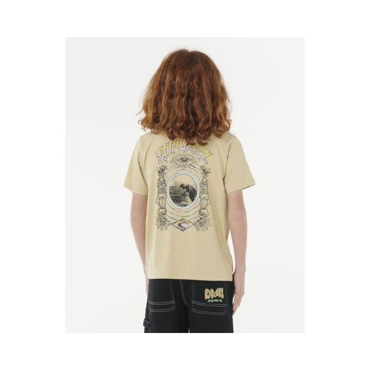 Marškinėliai berniukams Rip Curl Tropic Daze Art Tee, žali