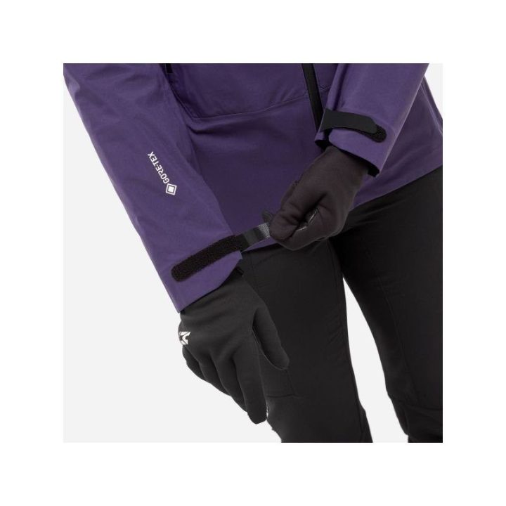 Moteriška striukė su GORE-TEX membrana Millet Kamet GTX, violetinė