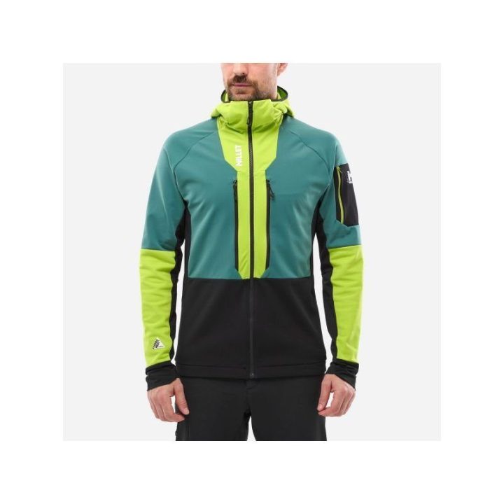 Vyriška slidinėjimo striukė Millet Pierraent Hoodie, juoda