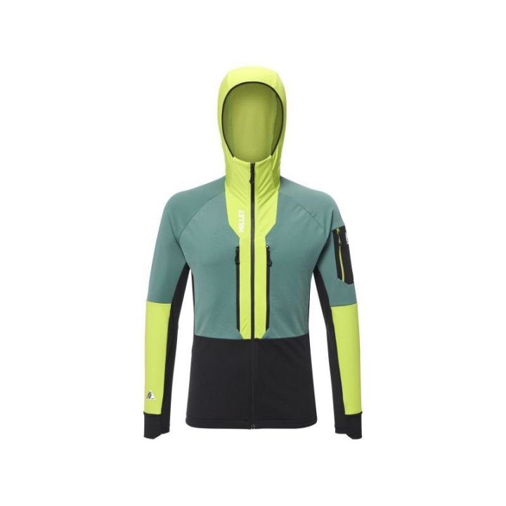 Vyriška slidinėjimo striukė Millet Pierraent Hoodie, juoda