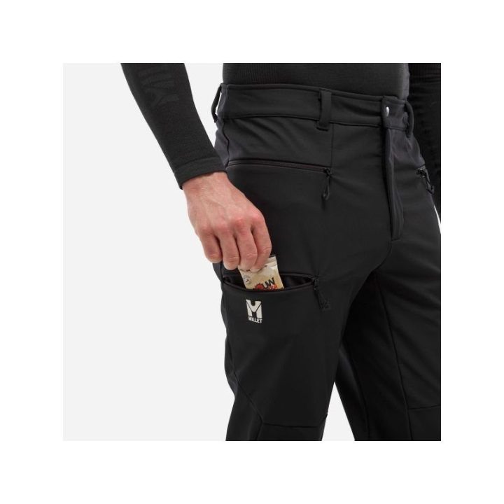 Vyriškos softshell kelnės Millet Seneca Shield Pant, juodos
