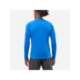 Vyriški marškinėliai ilgomis rankovėmis Millet Trilogy Wool Ts Ls, mėlyni